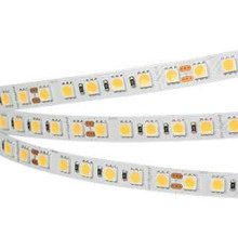 Светодиодная лента Arlight 23W/m 96LedLed/m 5060SMD теплый белый 5M RT-B96-10mm 24V Warm3500 040603