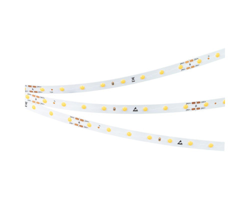 Светодиодная лента Arlight 24W/m 64LED/m COB теплый белый 5M COB-X64-8mm 24V Warm3000 036837
