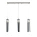 Подвесной светодиодный светильник Indigo Rilucente 11061/3P Chrome V000148L