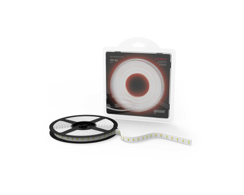 Светодиодная лента Gauss 4,8W/m 60LED/m 2835SMD красный 5M 312000705 Светодиодная лента Gauss 4,8W/m 60LED/m 2835SMD красный 5M 312000705