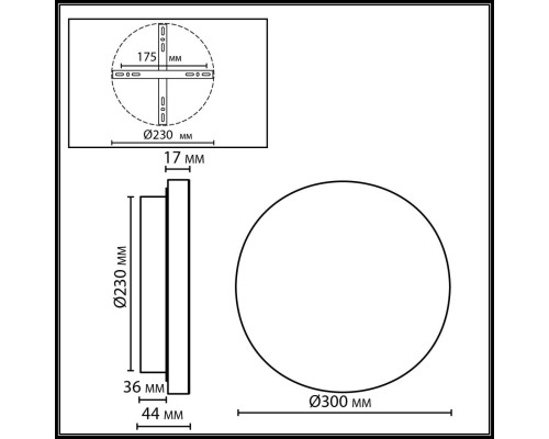 Настенный светильник ODEON LIGHT ECODESIGN CORK 7073/15WL