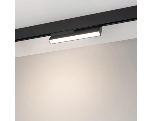 Трековый светодиодный светильник Arlight MAG-ORIENT-FLAT-FOLD-S230-12W Day4000-MIX (BK, 80 deg, 48V, DALI) 041870