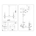 Подвесная люстра Ambrella Light High Light Modern LH55358