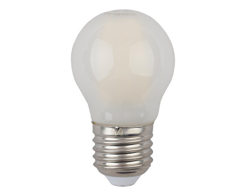 Лампа светодиодная филаментная ЭРА E27 9W 4000K матовая F-LED P45-9w-840-E27 frost Б0047030 Лампа светодиодная филаментная ЭРА E27 9W 4000K матовая F-LED P45-9w-840-E27 frost Б0047030