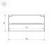 Профиль с рассеивателем Arlight ARH-POWER-W180-2000 ANOD 027921