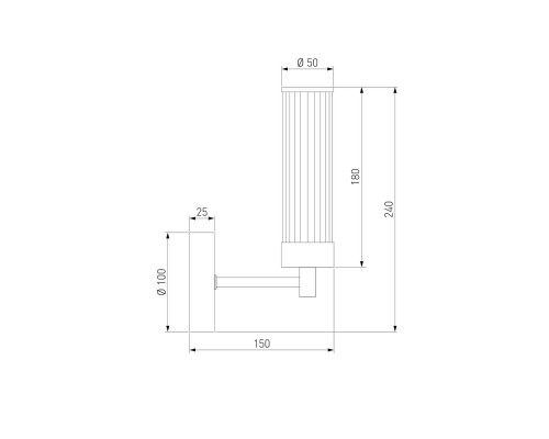 Бра Eurosvet Oriens 60166/1