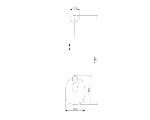 Подвесной светильник TK Lighting 3181 Elio