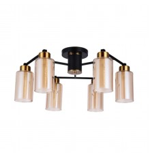 Потолочная люстра Arte Lamp Leo A7027PL-6BK