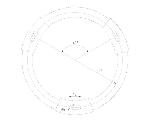 Потолочный светодиодный светильник Arlight IM-Rondo-Emergency-3H-R400-40W Day4000 039649 Потолочный светодиодный светильник Arlight IM-Rondo-Emergency-3H-R400-40W Day4000 039649