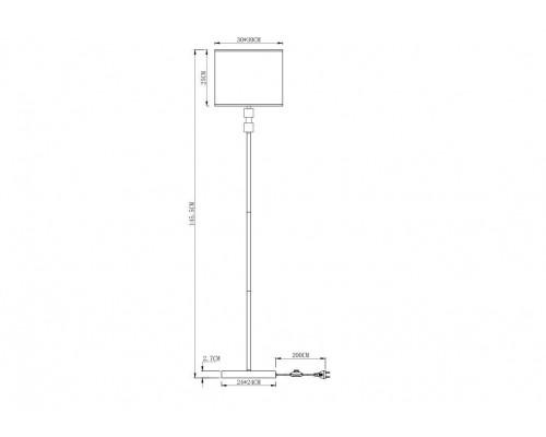 Торшер Arte Lamp North A5896PN-1CC Торшер Arte Lamp North A5896PN-1CC