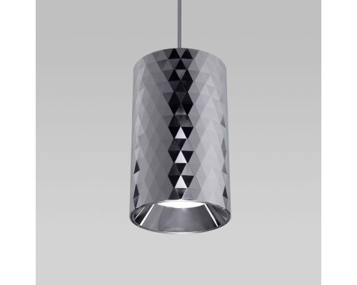 Подвесной светодиодный светильник Eurosvet Bonaldo 50247/1 Led хром Подвесной светодиодный светильник Eurosvet Bonaldo 50247/1 Led хром