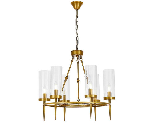 Подвесная люстра Lumina Deco Moratti LDP 8022-6 MD+PR Подвесная люстра Lumina Deco Moratti LDP 8022-6 MD+PR