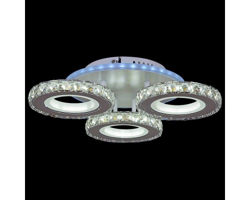 Потолочная светодиодная люстра Reluce 03900-0.3-03A WH+CR (RGB) Потолочная светодиодная люстра Reluce 03900-0.3-03A WH+CR (RGB)