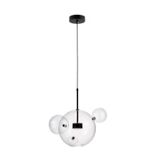Подвесной светодиодный светильник Lumina Deco Neroni LDP 6016-3+1 BK