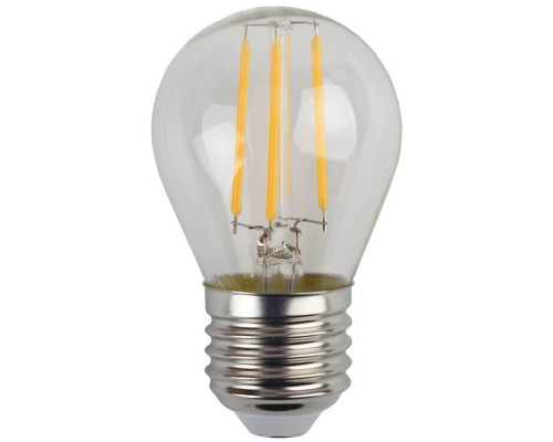 Лампа светодиодная филаментная ЭРА E27 7W 4000K прозрачная F-LED P45-7W-840-E27 Б0027949 Лампа светодиодная филаментная ЭРА E27 7W 4000K прозрачная F-LED P45-7W-840-E27 Б0027949
