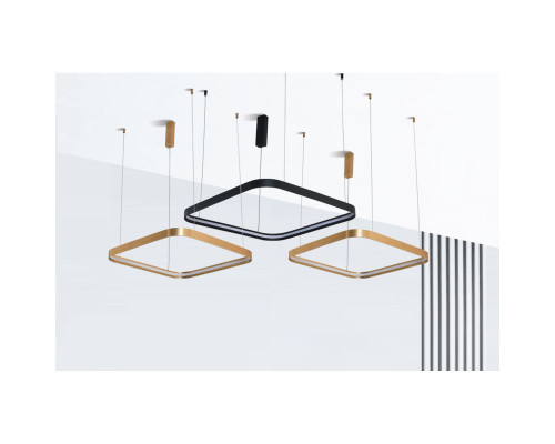 Подвесной светодиодный светильник Italline IT013-6024 gold 3000K Подвесной светодиодный светильник Italline IT013-6024 gold 3000K