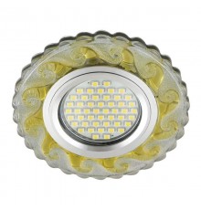 Встраиваемый светильник Fametto Luciole DLS-L139 Gu5.3 Glassy/Gold