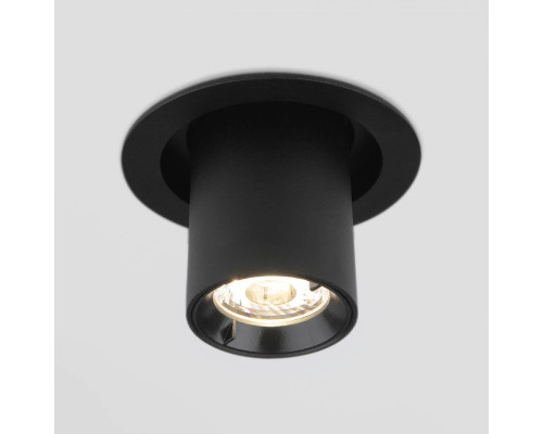 Встраиваемый светодиодный спот Elektrostandard 9917 LED 10W 4200K черный матовый a052449 Встраиваемый светодиодный спот Elektrostandard 9917 LED 10W 4200K черный матовый a052449