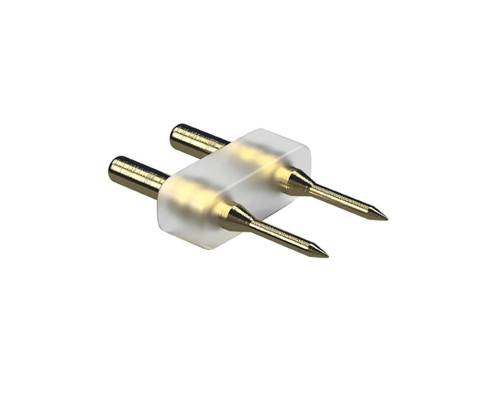 Соединитель 2-штырьковый Lightstar для ленты 220V 3528/60 3014/120 (питание-лента) 408902 Соединитель 2-штырьковый Lightstar для ленты 220V 3528/60 3014/120 (питание-лента) 408902