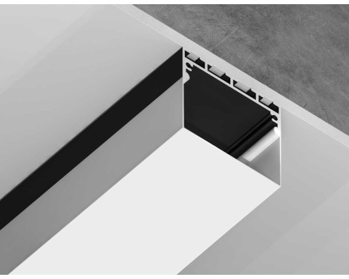 Профиль алюминиевый накладной/подвесной 