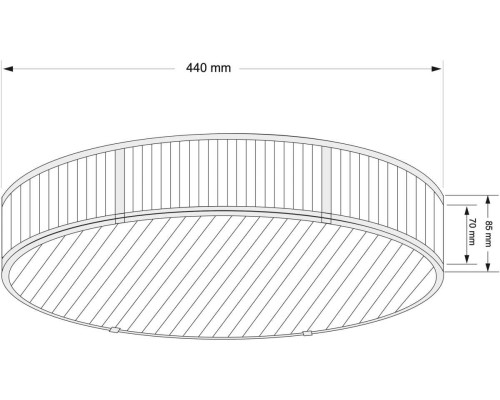 Потолочная люстра KUTEK LAVONE LAV-PLM-6(P)440-1 Потолочная люстра KUTEK LAVONE LAV-PLM-6(P)440-1