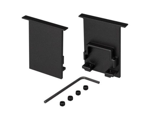 Набор заглушек Arlight SL-Comfort-3551-F Black глухая 031787 Набор заглушек Arlight SL-Comfort-3551-F Black глухая 031787