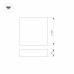 Потолочный светодиодный светильник Arlight IM-Quadro-Emergency-3H-S500x500-54W Day4000 041041