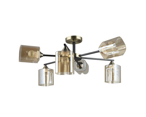 Потолочная люстра Arte Lamp MERCI A4185PL-6BK Потолочная люстра Arte Lamp MERCI A4185PL-6BK