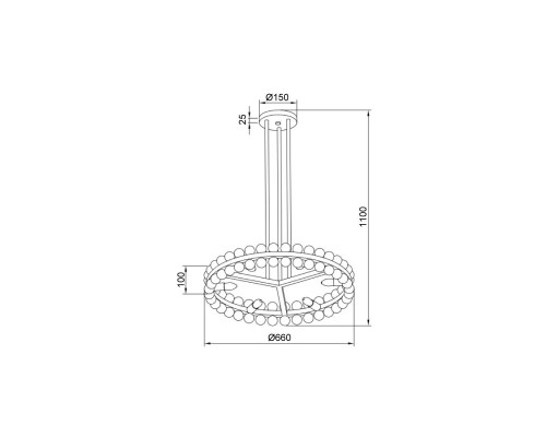 Подвесная люстра Vele Luce Baldassare VL4143L16