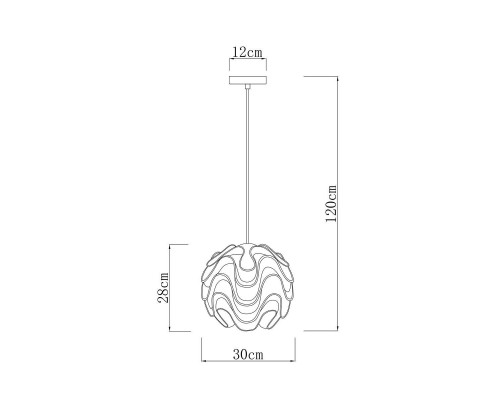 Подвесной светильник Moderli Flake V11011-P Подвесной светильник Moderli Flake V11011-P
