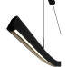 Подвесной светодиодный светильник Mizi'en Slim MZ31505-1500A-black