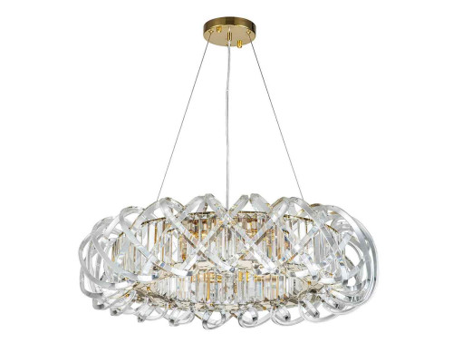 Подвесная люстра Indigo BRACCIA 12007/10P Gold V000399 Подвесная люстра Indigo BRACCIA 12007/10P Gold V000399