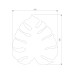 Настенный светильник TK Lighting 6435 Monstera