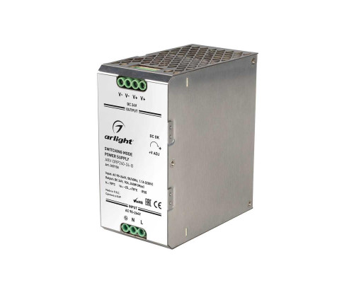 Блок питания Arlight ARV-DRP240-24-B 24V 240W IP20 10A 037155 Блок питания Arlight ARV-DRP240-24-B 24V 240W IP20 10A 037155