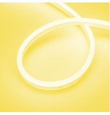 Гибкий неон Arligh 10W/m 120LED/m 2835SMD желтый 5M AURORA-PS-A120-16x8mm 24V Yellow 036694