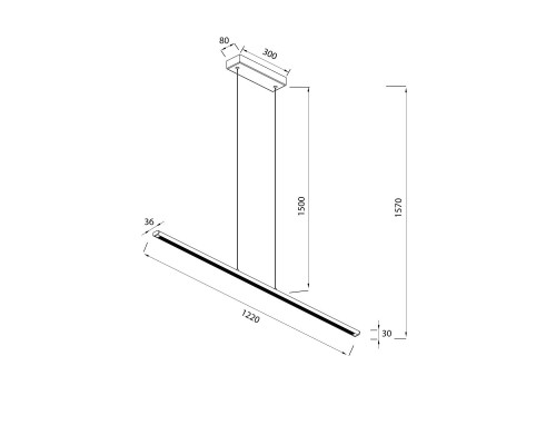 Подвесной светильник Mantra Lineal 8954