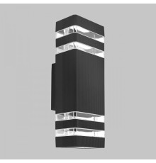 Уличный настенный светильник IMEX IL.0014.0024-2-BK