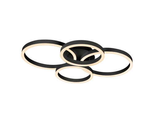 Потолочная светодиодная люстра iLedex Ring-New 6815-300/400-X-T BK Потолочная светодиодная люстра iLedex Ring-New 6815-300/400-X-T BK
