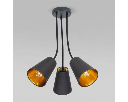 Потолочная люстра TK Lighting 827 Wire Gold Потолочная люстра TK Lighting 827 Wire Gold