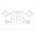 Потолочная светодиодная люстра Ambrella light Acrylica Original FA8878