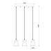 Подвесной светильник Arte Lamp Brussels A8030SP-3BK