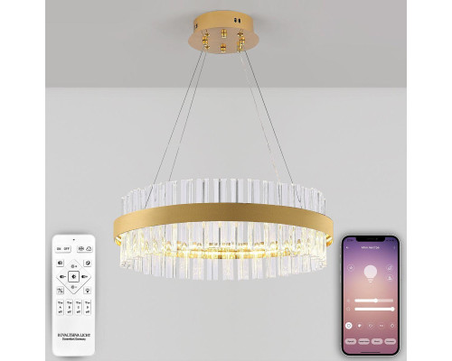 Подвесной светодиодный светильник Natali Kovaltseva Smart Нимбы Innovation Style 83010