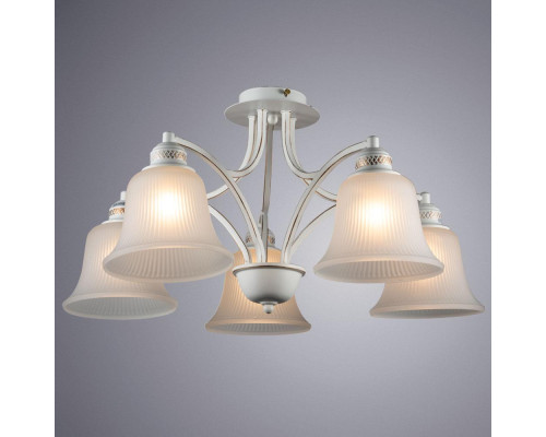 Потолочная люстра Arte Lamp Emma A2713PL-5WG Потолочная люстра Arte Lamp Emma A2713PL-5WG