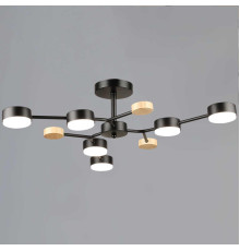 Люстра Reluce 03860-0.3-06 BK+WOOD GX53