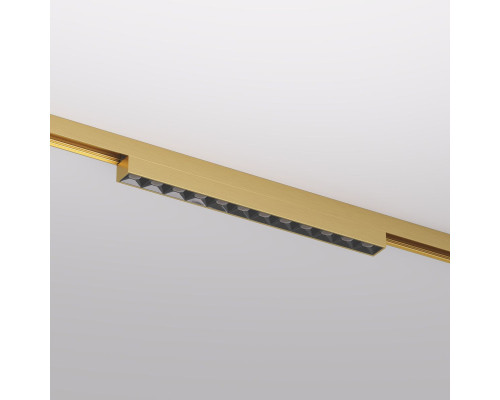 Трековый светодиодный светильник Denkirs Shine Grill DK5771-SB Трековый светодиодный светильник Denkirs Shine Grill DK5771-SB