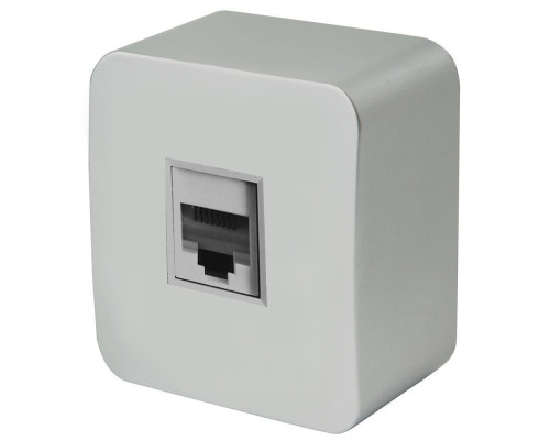Розетка компьютерная RJ-45 Stekker София серебро MST00-20-03 49324 Розетка компьютерная RJ-45 Stekker София серебро MST00-20-03 49324