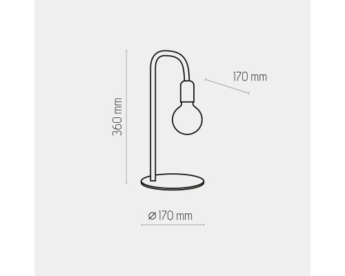 Настольная лампа TK Lighting 3023 Retro