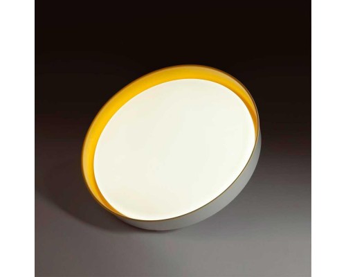 Настенно-потолочный светодиодный светильник Sonex Color Tuna Yellow 7711/EL