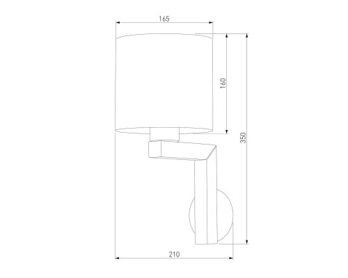 Бра TK Lighting 4221 Troy Gray