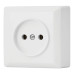 Розетка 2P Vesta-Electric Mega белый FRZ00030101BEL